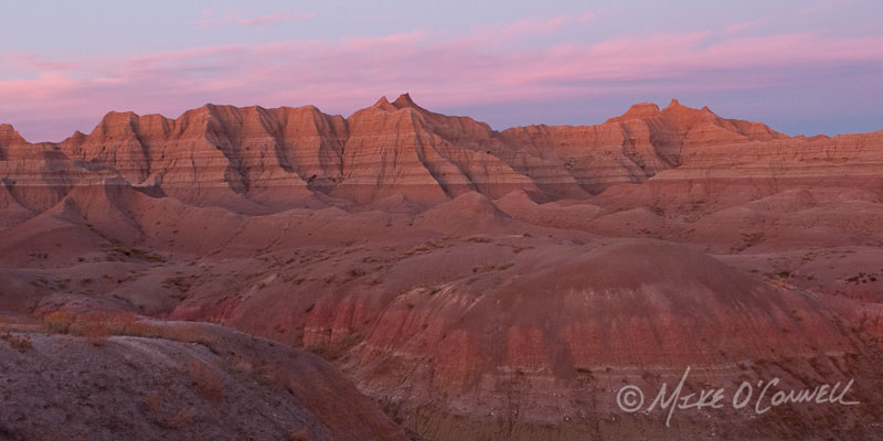 Badlands Sunset